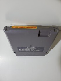 The Three Stooges By Activision For Nintendo NES CARTRIDGE ONLY Tested