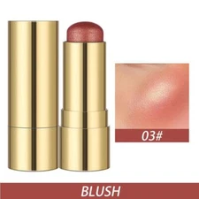 Multi-function High-gloss Blush Stick Cream Blusher Waterproof Bright FAST