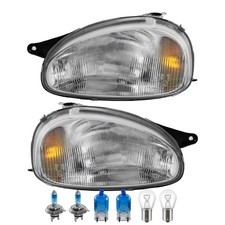 Scheinwerfer Set elektrisch inkl. Premium Lampen für Opel Corsa B 73_ 78_ 79_