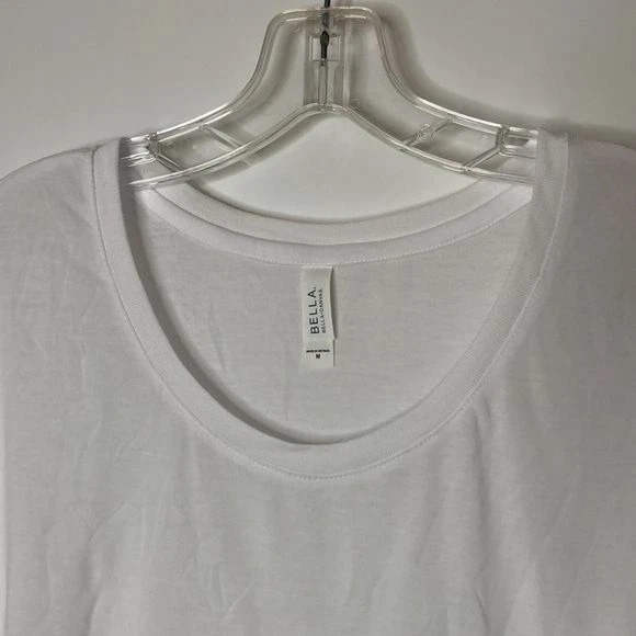 Nuevo sin etiquetas Top Bella Mujer Suave Manga Larga BLANCO M MEDIANO Foto 4 de 4