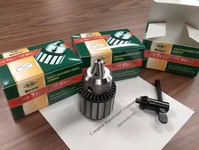 3pcs CME/HARVEST 3/4" KEY TYPE DRILL CHUCKS, JT3 #D-WK3/4-3-NEW