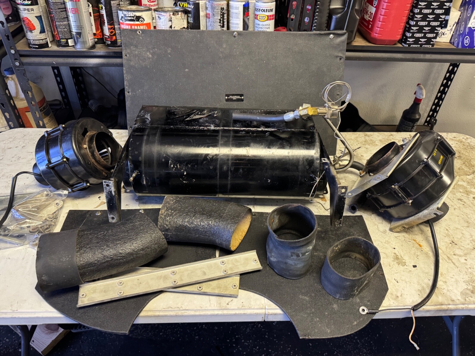 Rolls Royce rear AC unit
