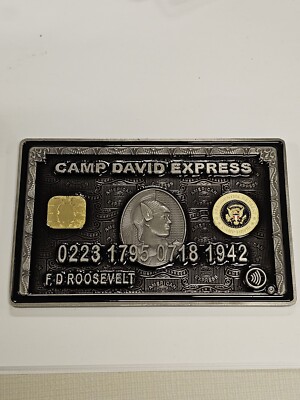 Presidential Retreat Camp David ~ Express Card LIMITED NUMBERED.