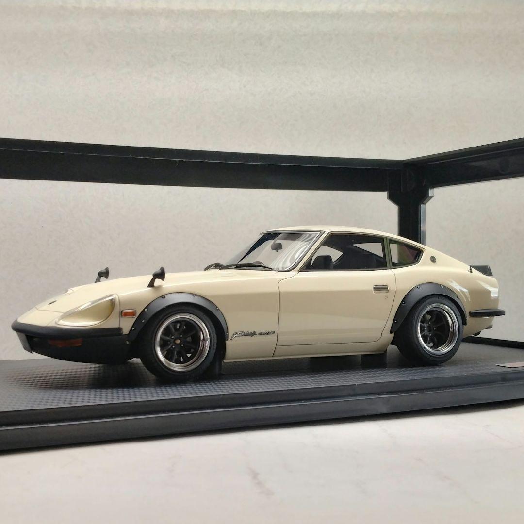 IG0766  Nissan Fairlady Z-G (HS30)　1/18 1/18 Ignition Model Nissan Fairlady 240ZG (HS30) Maroon