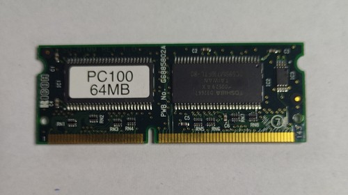 RICOH savier lanier gestenter PC100 64MB DIMM PCB G6885708 G6885708B - Zdjęcie 2 z 2