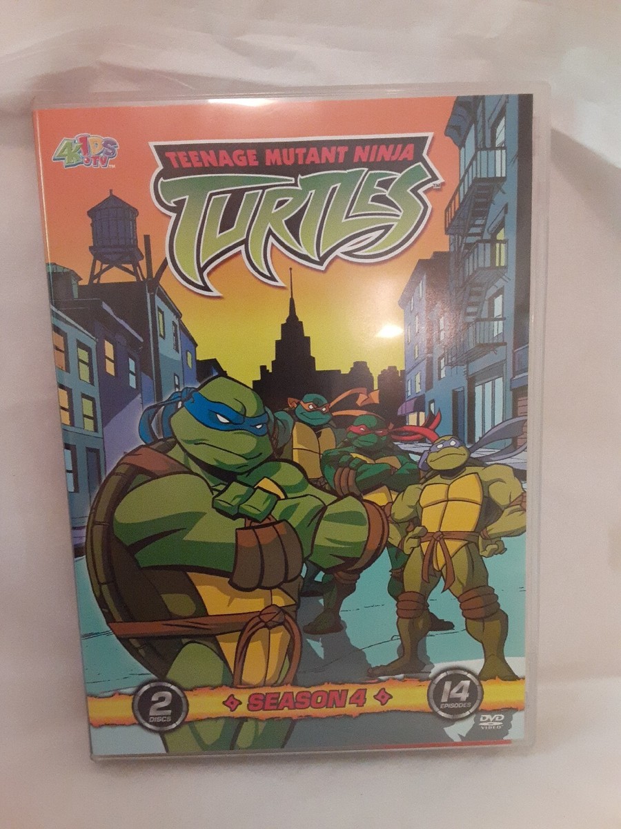 NEW Teenage Mutant Ninja Turtles - Season 4 (2 Discs, 14