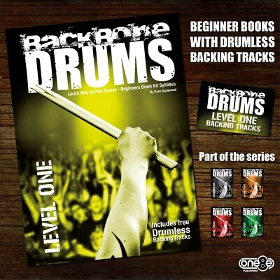 Backbone Drums - Level One Book. Learn to play drums for beginners