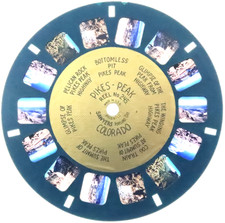 Pikes - Peak, Colorado - View-Master Gold Center Reel - vintage GC-245