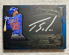 2015 Topps Five Star Silver Signatures Jorge Soler Auto 14/20