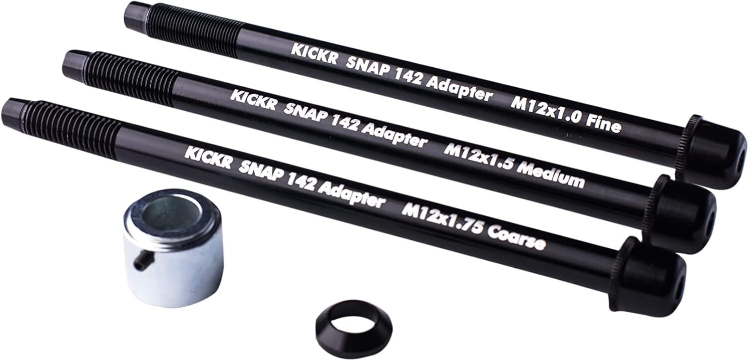 Carbon Steel KICKR Snap Adapter - Secure 12x142mm Thru-Axle Mounting Solution
