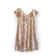 ZADIG & VOLTAIRE Reens Butterfly Print Mini Dress, Silk, Size XS