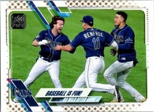 BASEBALL IS FUN 2021 TOPPS GOLD STARS SP #353 FACTORY SET ONLY