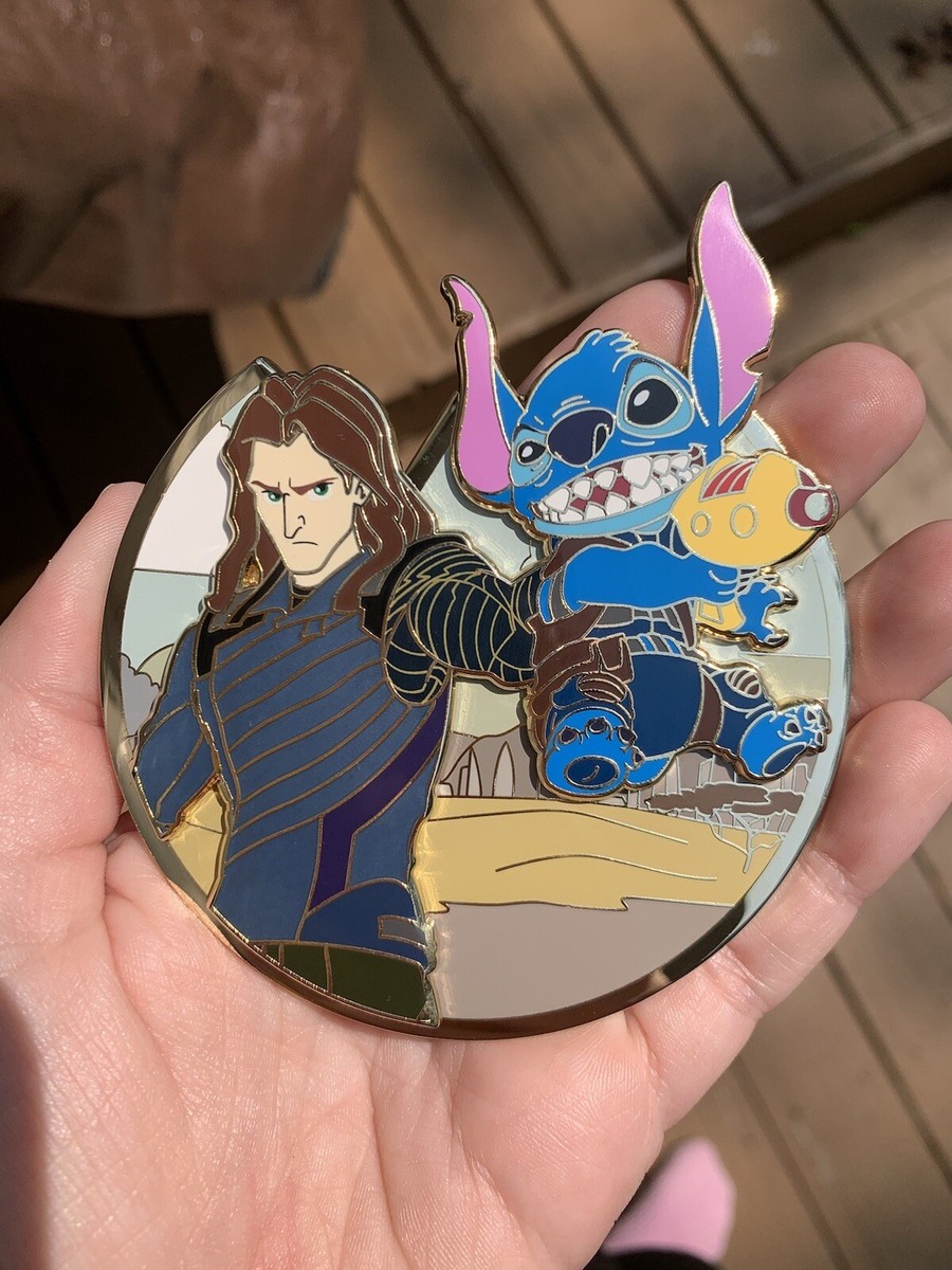 Tarzan and Stitch as Bucky and Rocket AoM LE 50 Fantasy Pin
