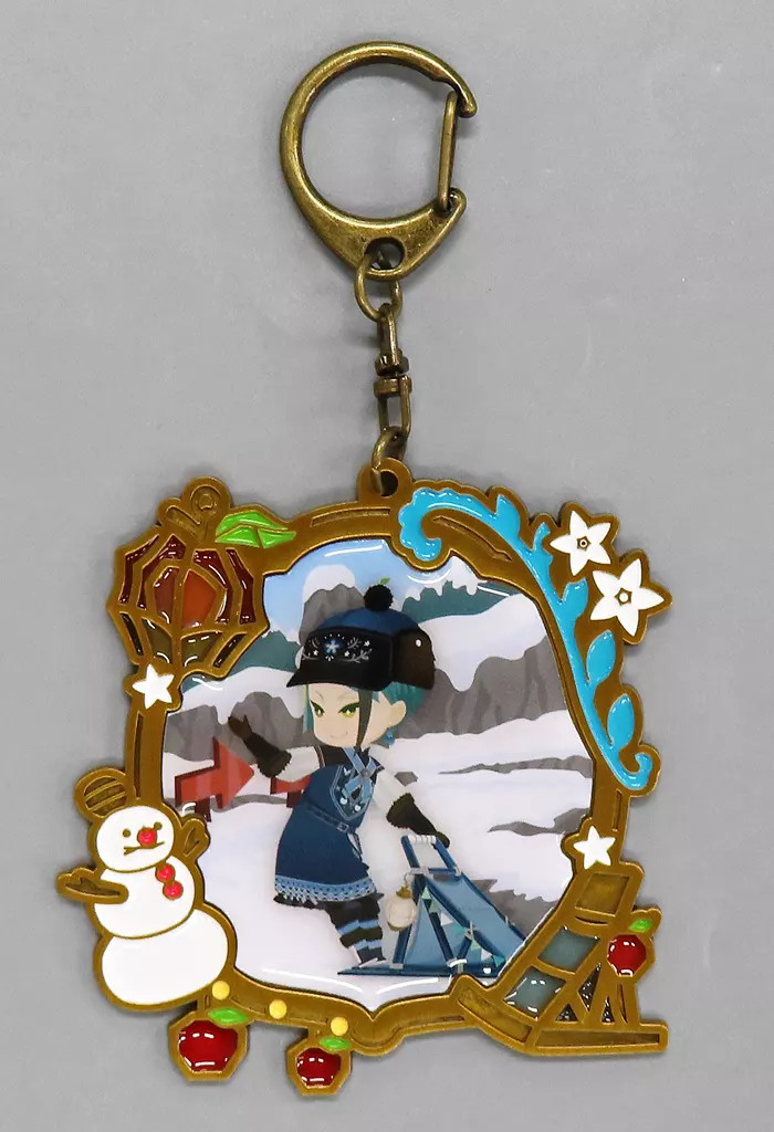 Disney Twisted Wonderland Vil Jade Keychain Exhibition Exclusive