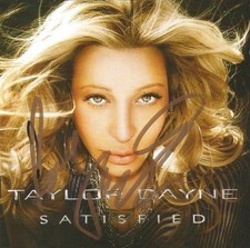 Taylor Dayne Autographed Satisfied CD