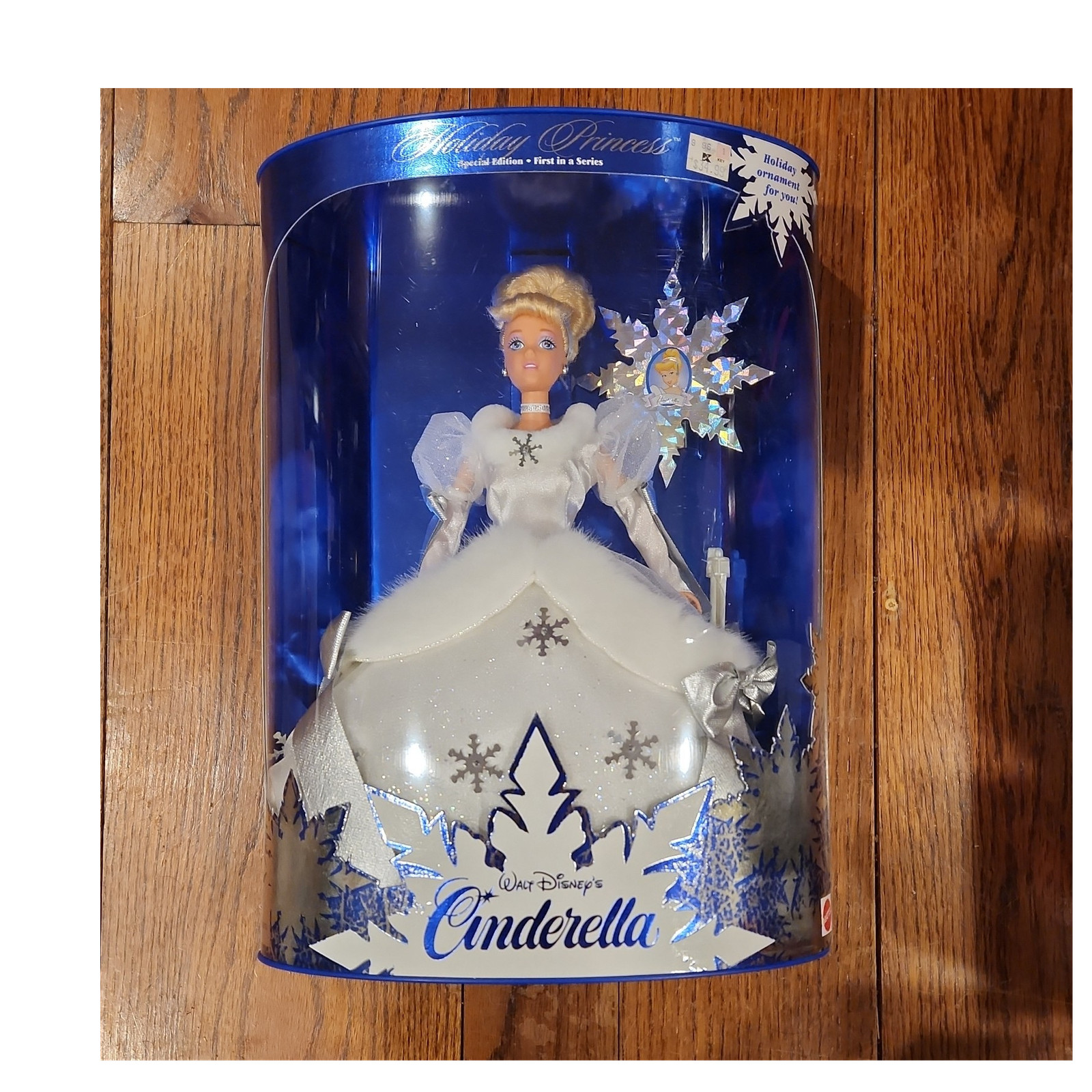 Mattel Holiday Princess Cinderella Doll Special Edition 12in