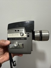 Vintage Revere Model 143 Eye-Matic 8mm Spool Movie Camera Made In USA Untested