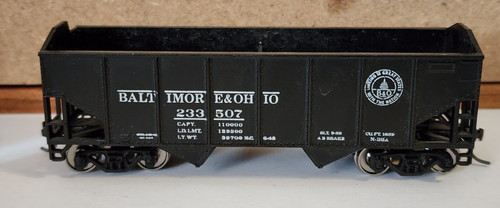Baltimore & Ohio RR 2 Bay Hopper 2334507 Athearn ruedas de metal Kadee Built HO | Zustand: Used