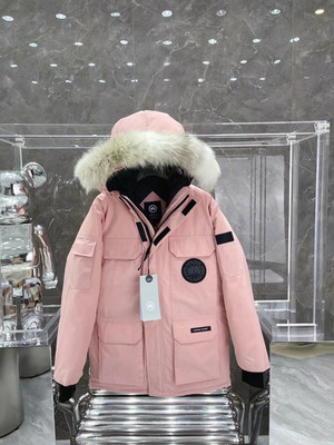 Canada Goose 08 Expedition Pink Parka Womens down Jacket Free Shipping
