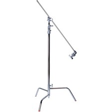 Matthews 40" C Stand with Turtle Base, Grip Head and Arm, Maximum Height 10.5',
