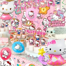 Hello Kitty  Friends Birthday Party Decoration Sanrio Party Supplies Balloon