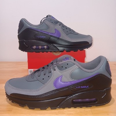 NIKE AIR MAX 90 IRON GREY WILD GRAPE MENS SIZE 9.5 IF0670 004