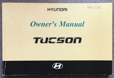HYUNDAI TUCSON Car Owner's Manual 2006 #A2EO-UK64H