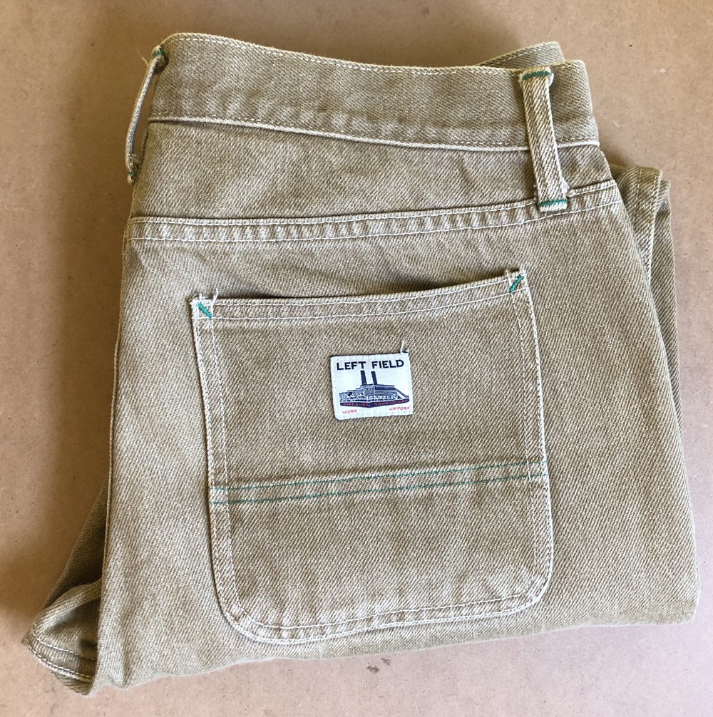 Left Field NYC Jeans Mount Vernon Mills Size 34
