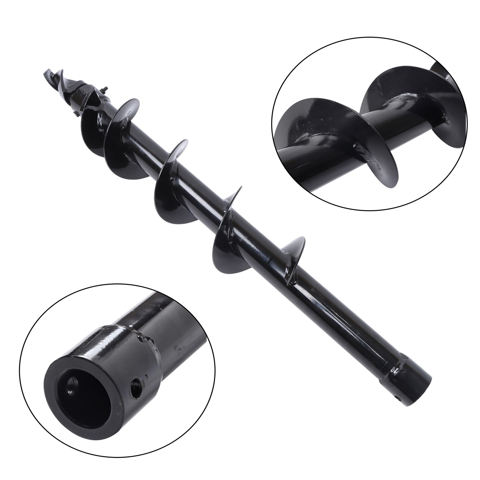 150mm diameter Auger Post Hole Attachment for mini excavator W/ Drill pipe & bit