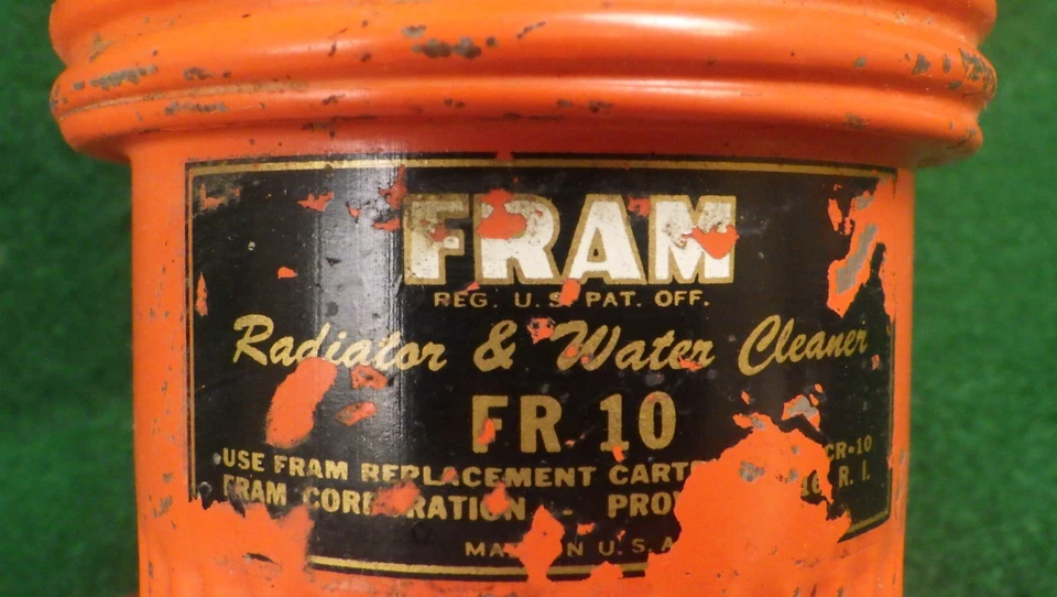 Фильтр винтажный Fram FR-10 для радиатора/системы охлаждения 1940-е 1950-е Ford Chevy Dodge - Изображение 2 из 4