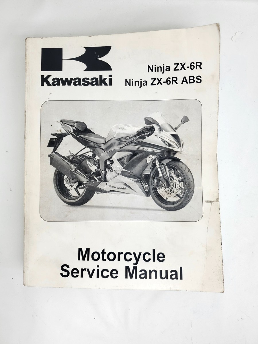 2013 Kawasaki Ninja ZX-6R & ABS FACTORY SERVICE MANUAL REPAIR