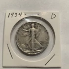 1934 D 50C Walking Liberty Half Dollar Exact Coin Shown ￼