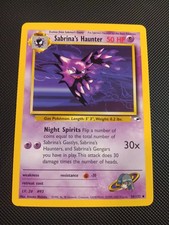 Sabrina’s Haunter 58/132 Gym Heroes Unlimited Vintage WOTC Lightly Played on eBay