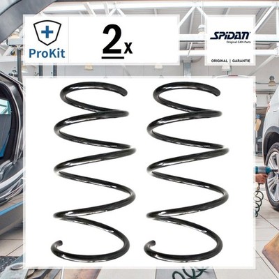 ORIGINAL  Spidan 56960 Fahrwerksfeder, Fahrzeugdämpfung Vorne für BMW X3