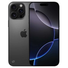 Apple iPhone 16 Pro Max 256GB Black 6.9" iOS 26 Unlocked Smartphone
