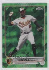 2022 Topps Chrome Update Sapphire Edition Green 25/75 Kelvin Gutierrez 2id