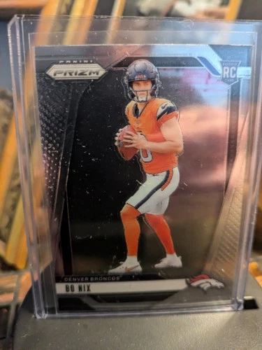 2024 Panini Prizm - Rookies Bo Nix #309 Silver Prizm (RC)