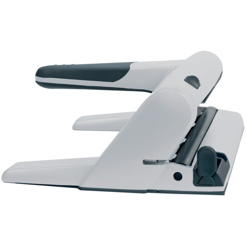 Perforatore a 4 Fori 5114 Akto Leitz - 30 Fogli - 51140184 (Grigio e Nero) - Immagine 4