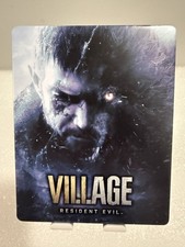 UNOFFICIAL Resident Evil Village G2 Steelbook Case PS5/Xbox NO GAME