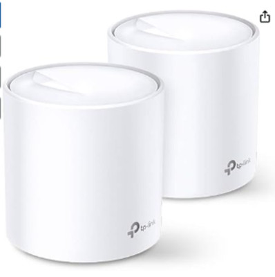 TP-Link Deco WiFi 6 Mesh WiFi System (Deco X20) - Covers up to 4000 Sq.Ft. 2-Pac