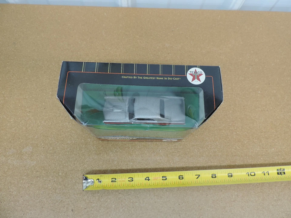 Pontiac GTO 1967 1/43 Matchbox Collectibles Texaco gasolina fundido a presión caja plateada Z Foto 2 de 4