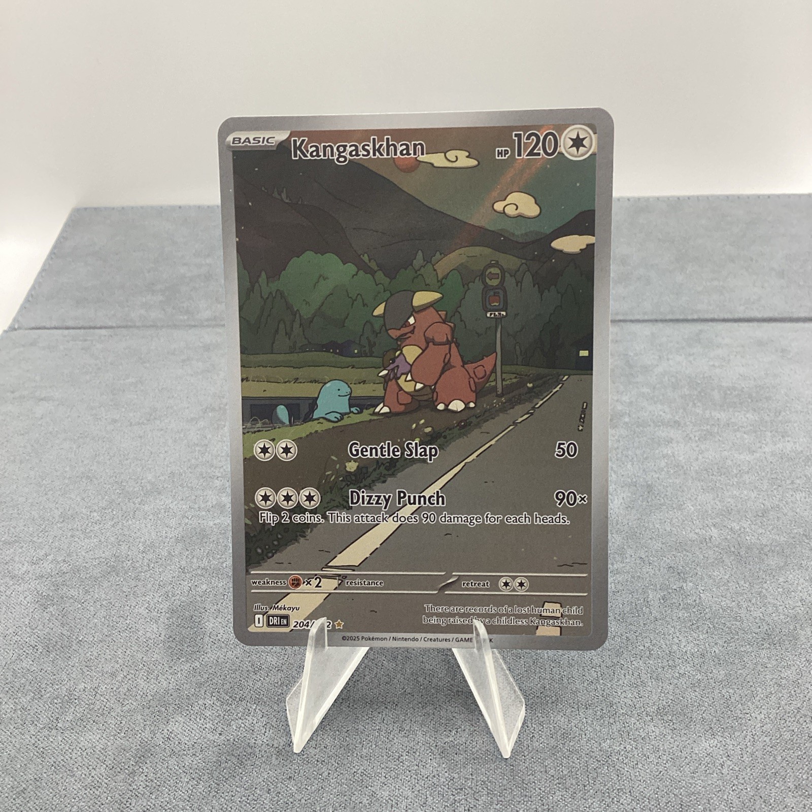 Pokémon TCG Kangaskhan 204/182 Illustration Holo Ultra Rare Destined Rivals NM