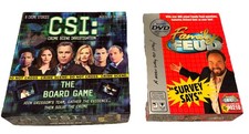 2 Games: Family Feud & CSI (opened CSI box, never used)