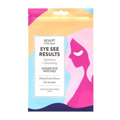 Under Eye Patches Reusable 20 Times, Hydrating Smoothing Under Eye Silicone P...