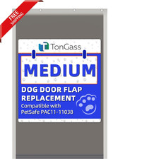 PAC11-11038 Medium Dog Door Flap Replacement Compatible with Petsafe Freedom Dog