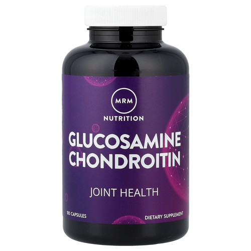 MRM Glucosamine Chondroitin 180 Capsules GMP Quality Assured, Gluten-Free