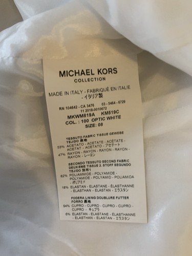 Michael Kors Collection Cream Trouser & Jacket Suit UK 8 Brand New RRP £2,500 - Picture 19 of 24