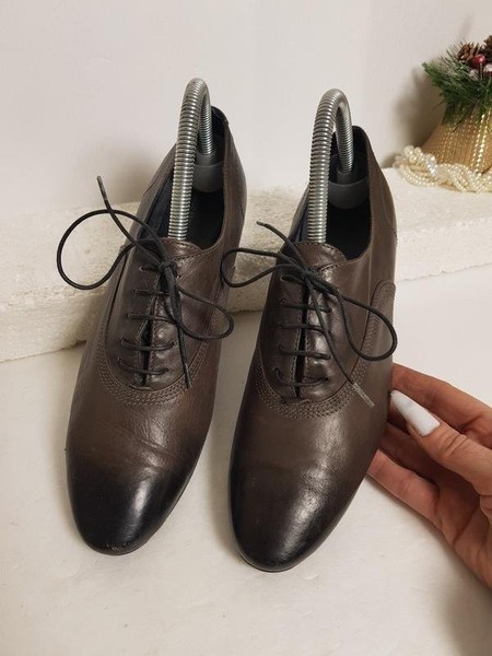 Women Fermani Heels Brown Leather 37.5