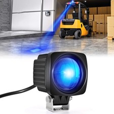 New Square LED Forklift Safety Lights Blue DC 12-100V Forklift Backup Lights