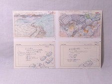Ponyo on the Cliff official product printed Studio Ghibli animation 006A